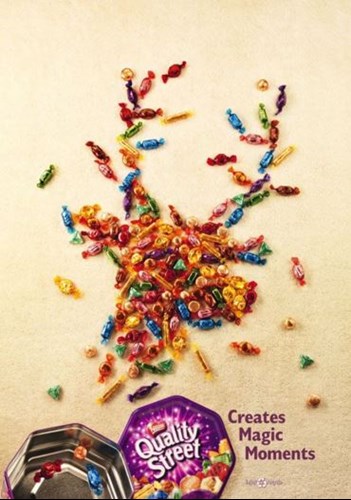 Christmas Poster of Quality Street