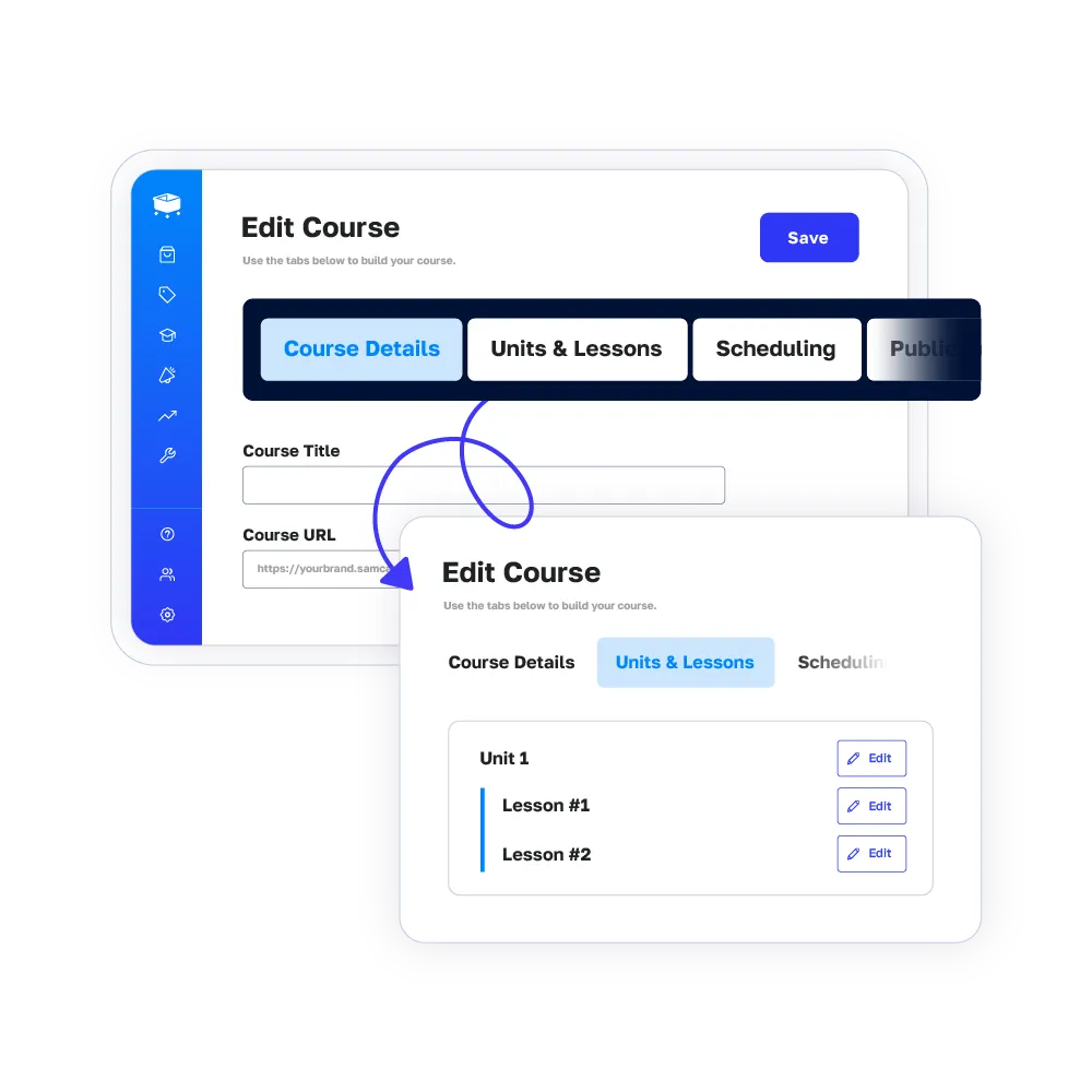 SamCart Online Courses App