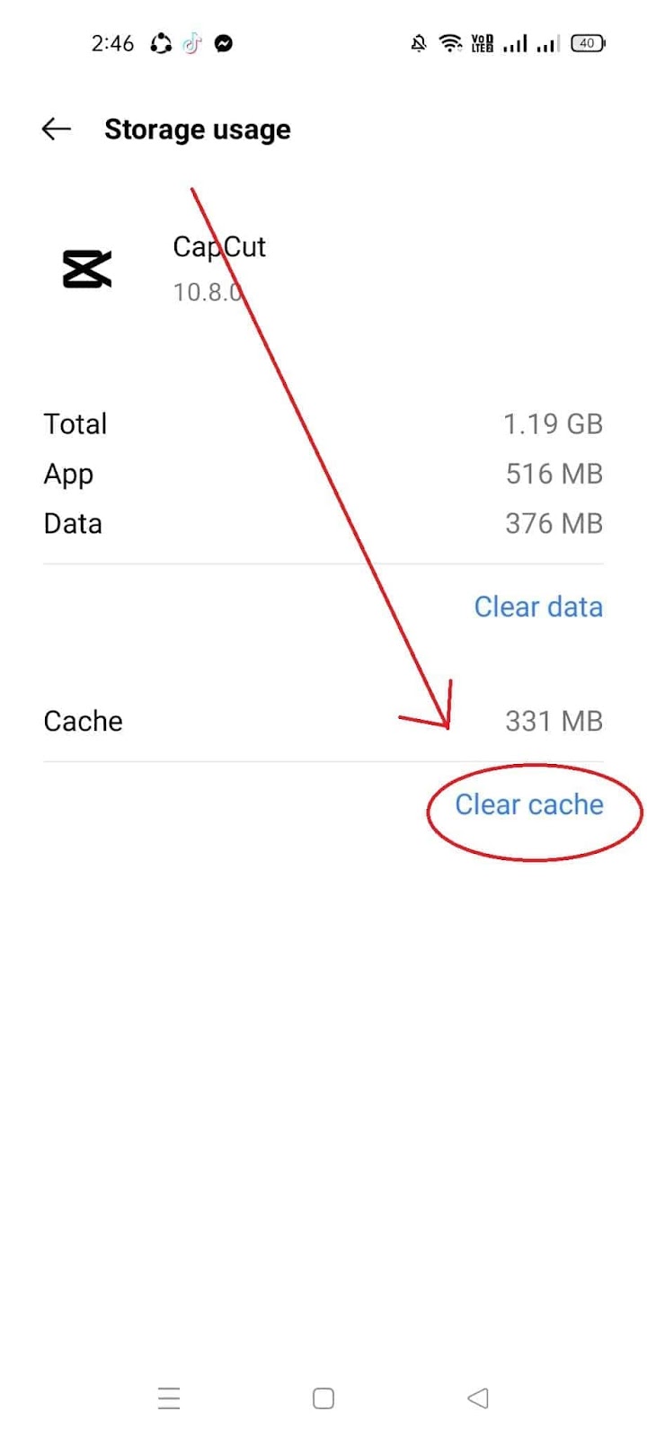 Why CapCut keeps Lagging - Clear Cache
