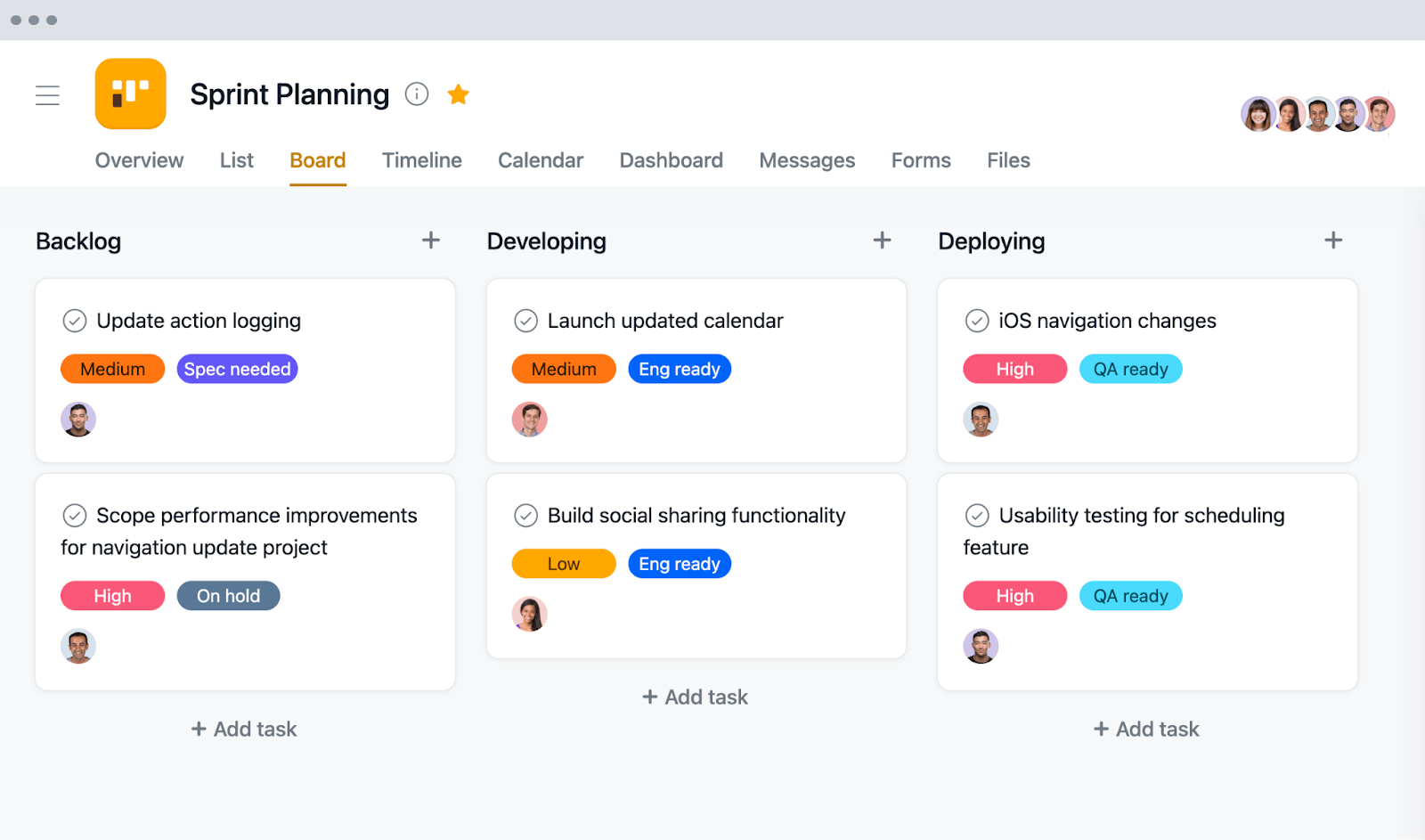 Workflow Management for Asana