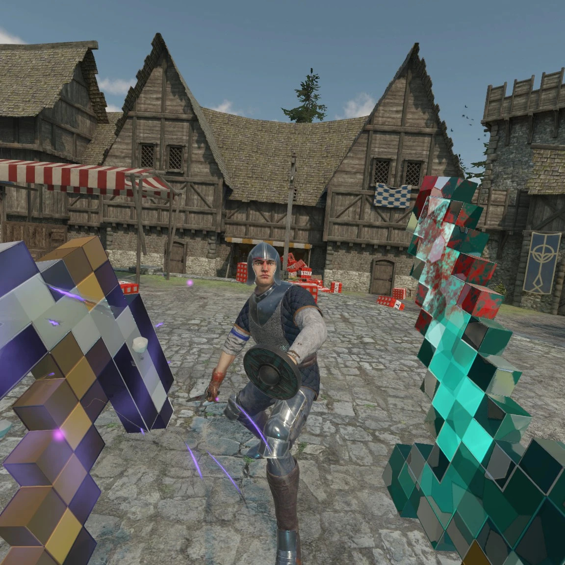 A screenshot of the Mine and Sorcery mod for Blades and Sorcery by Max Hyper on Nexus Mods.