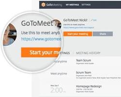 GoToMeeting conference calling software