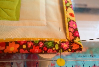 Sew Fresh Quilts: Flanged Binding Tutorial