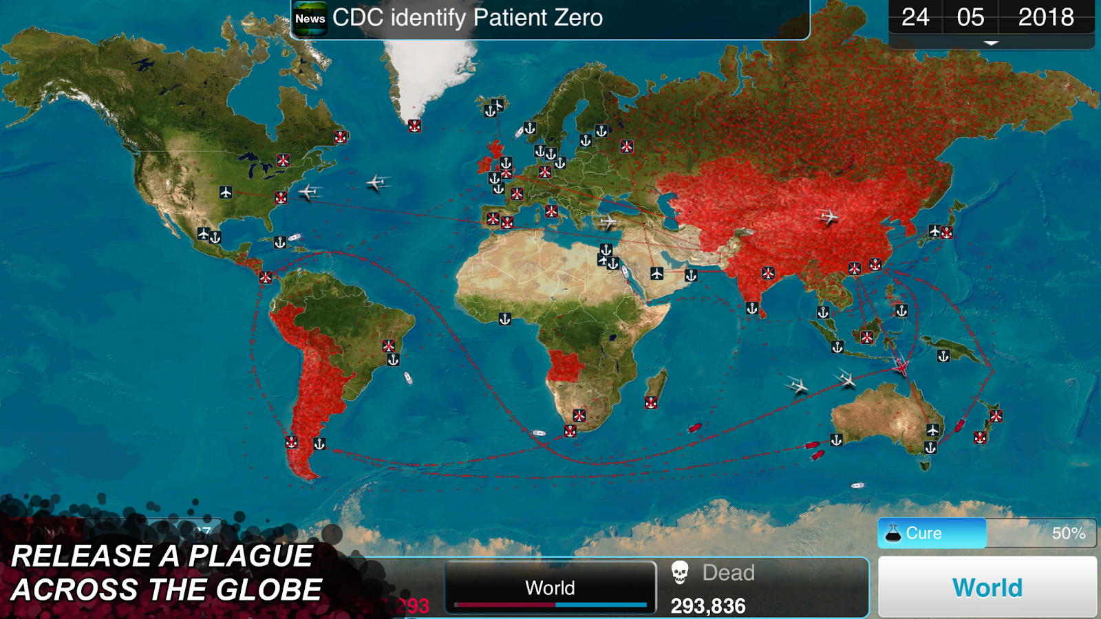 Plague the world
