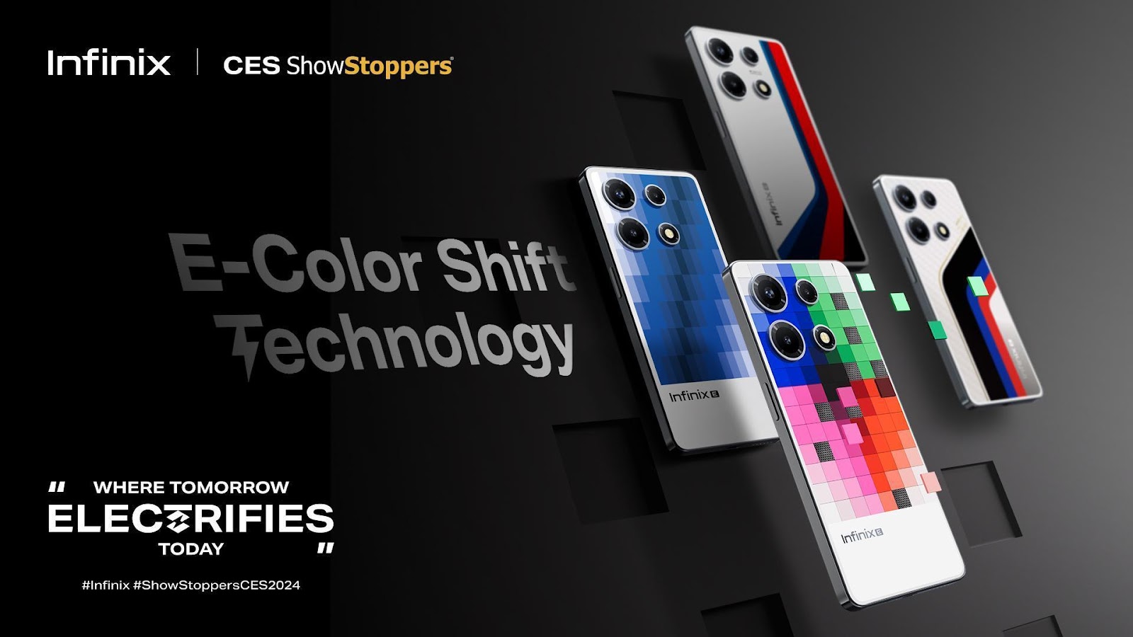 Infinix E-Color Shift Technology