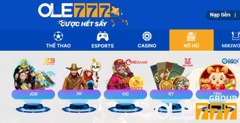 Biểu tượng của nhà cung cấp One Game tại OLE777