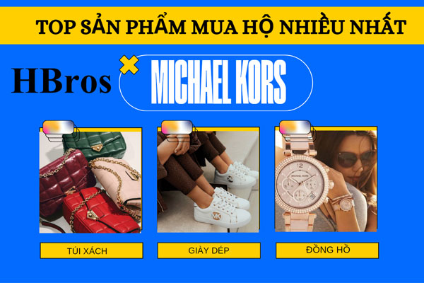 Mua hộ hàng mỹ giá rẻ các sản phẩm Michael Kors