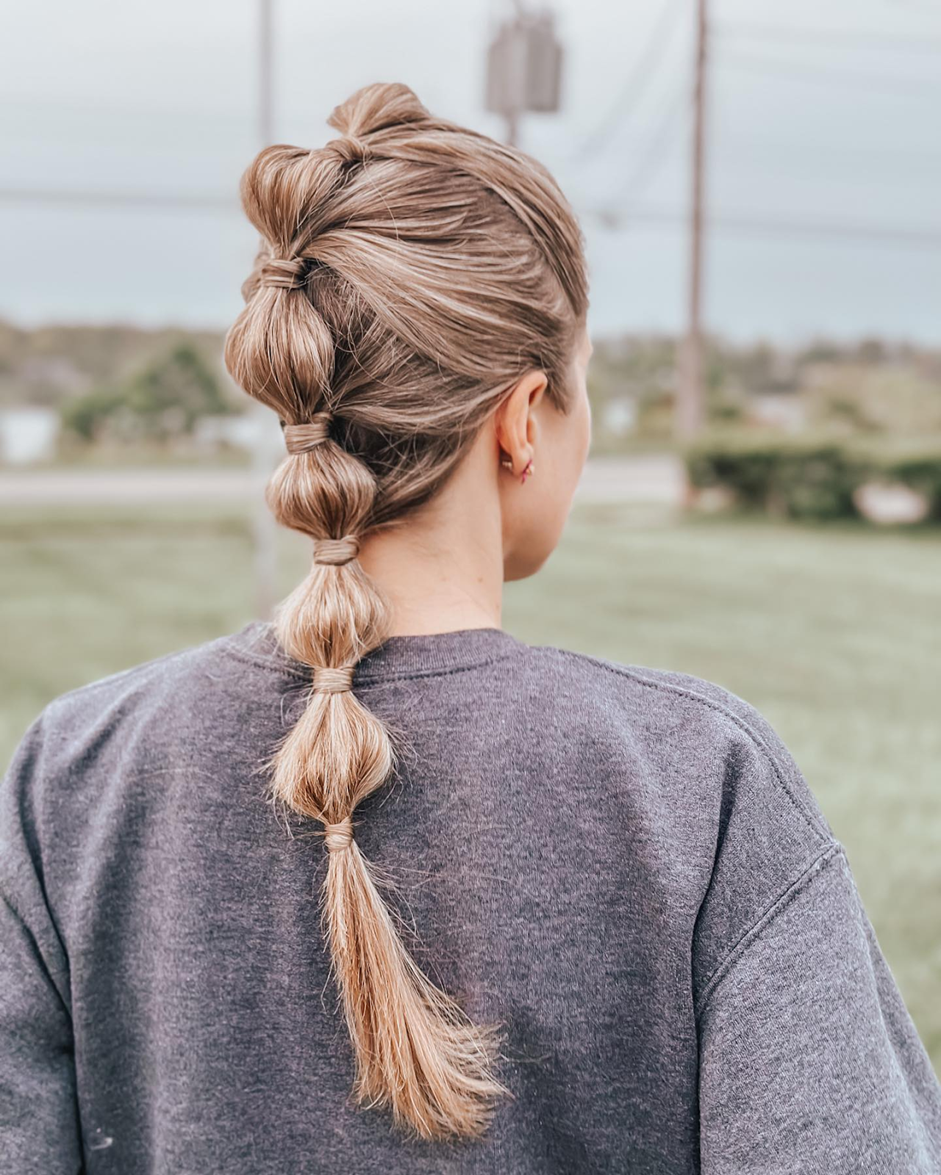  Mohawk Bubble Braids 