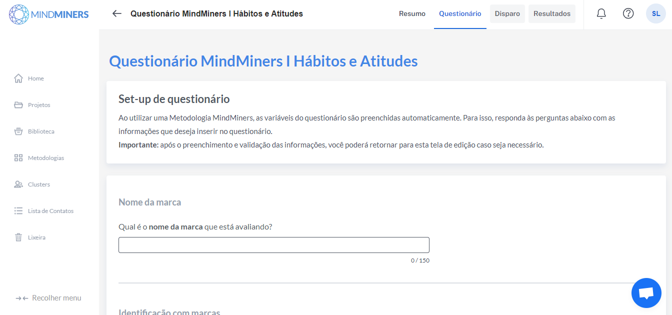 Como criar uma pesquisa de hábitos e atitudes (U&A) com a MindMiners