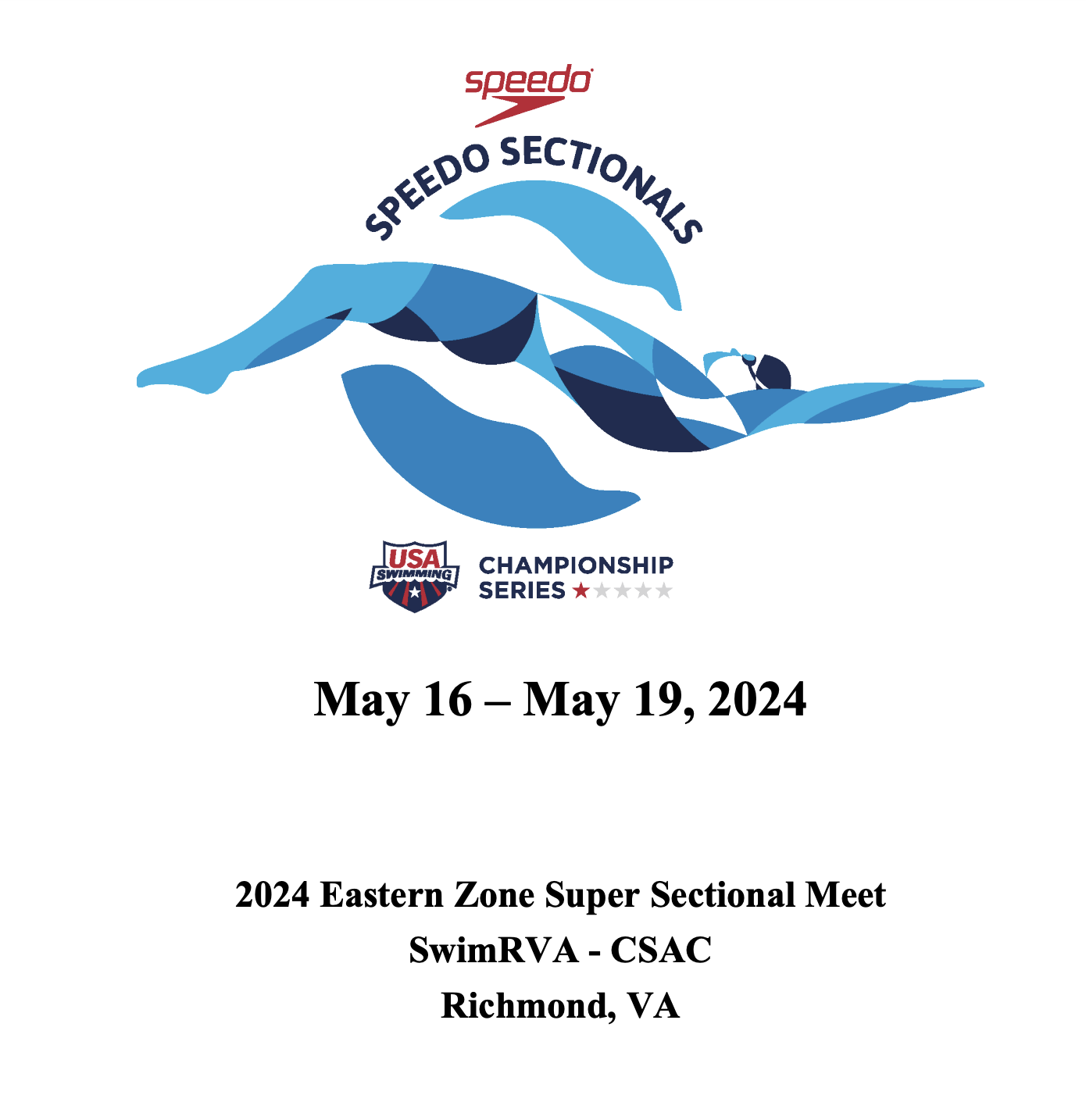 2024 Speedo Sectionals Long Course "Super Sectional" May 1619, 2024