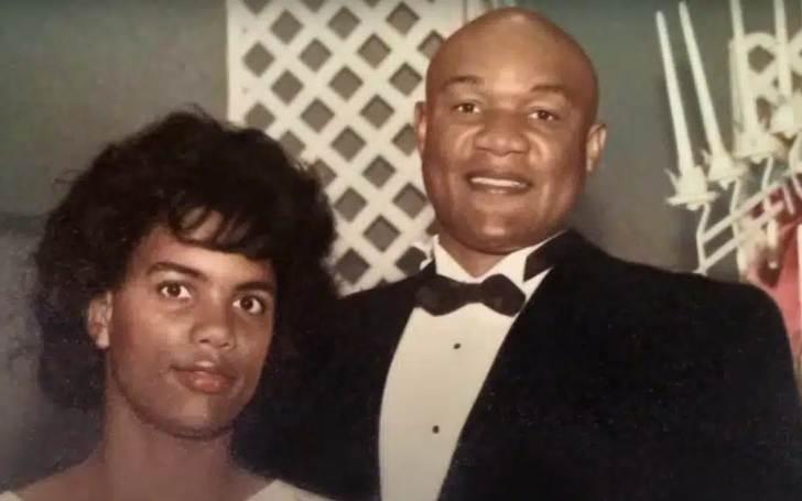 Mary Martelly and her husband George Foreman