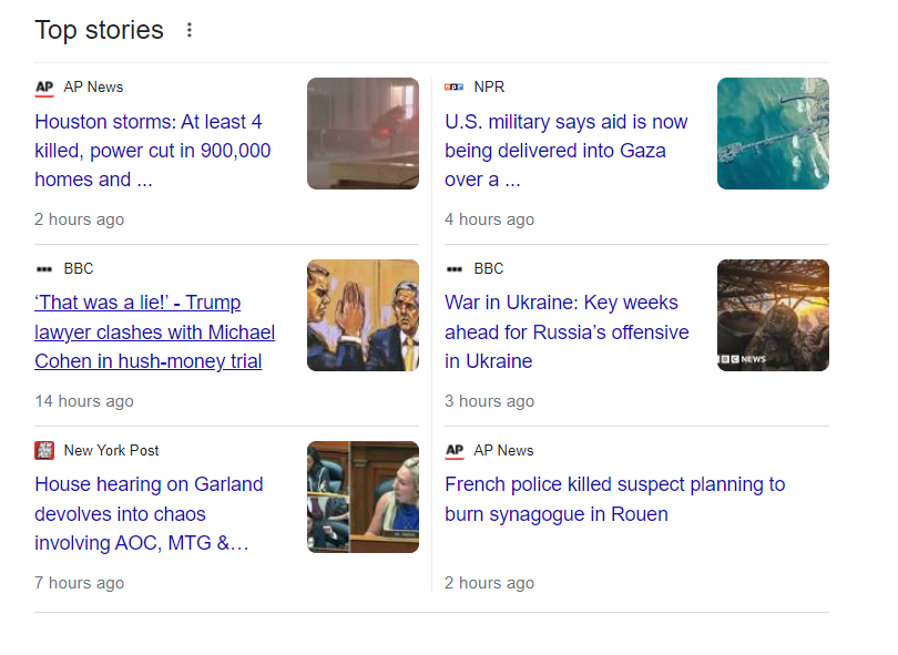 top stories