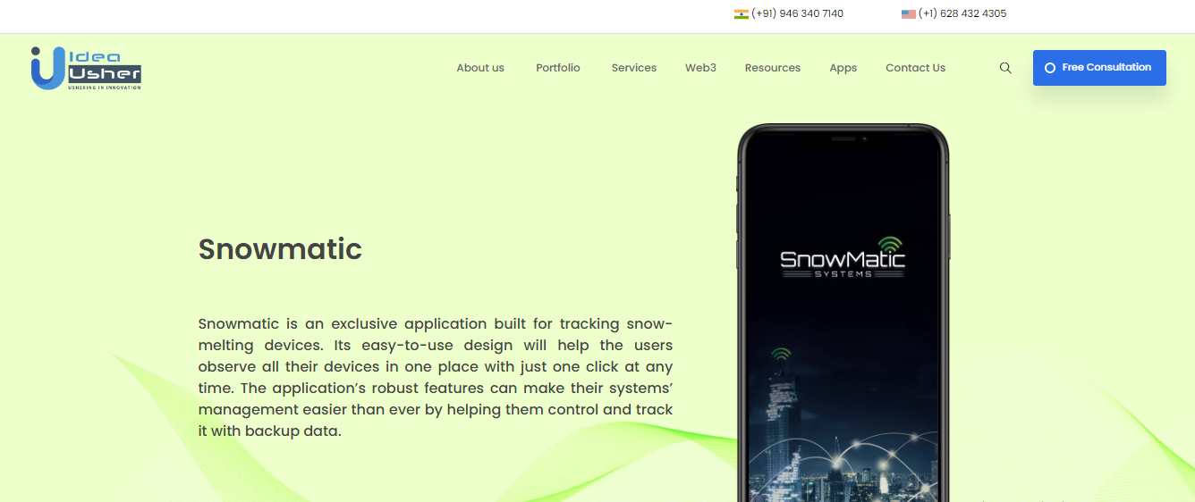 Snowmatic App