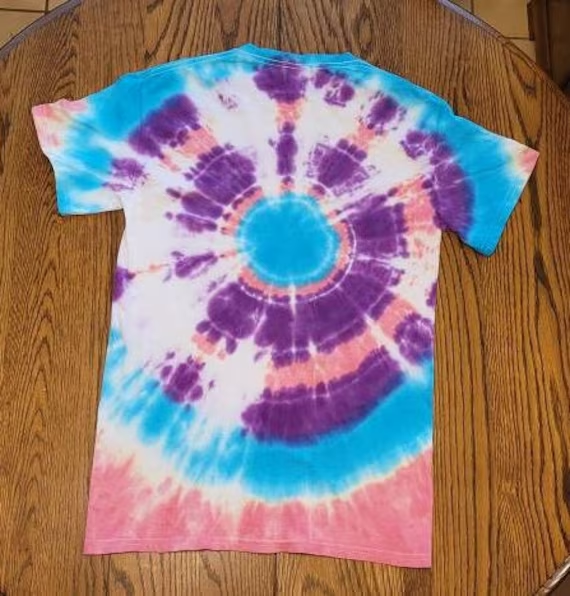 Picture of the  evergreen tie dye patterns