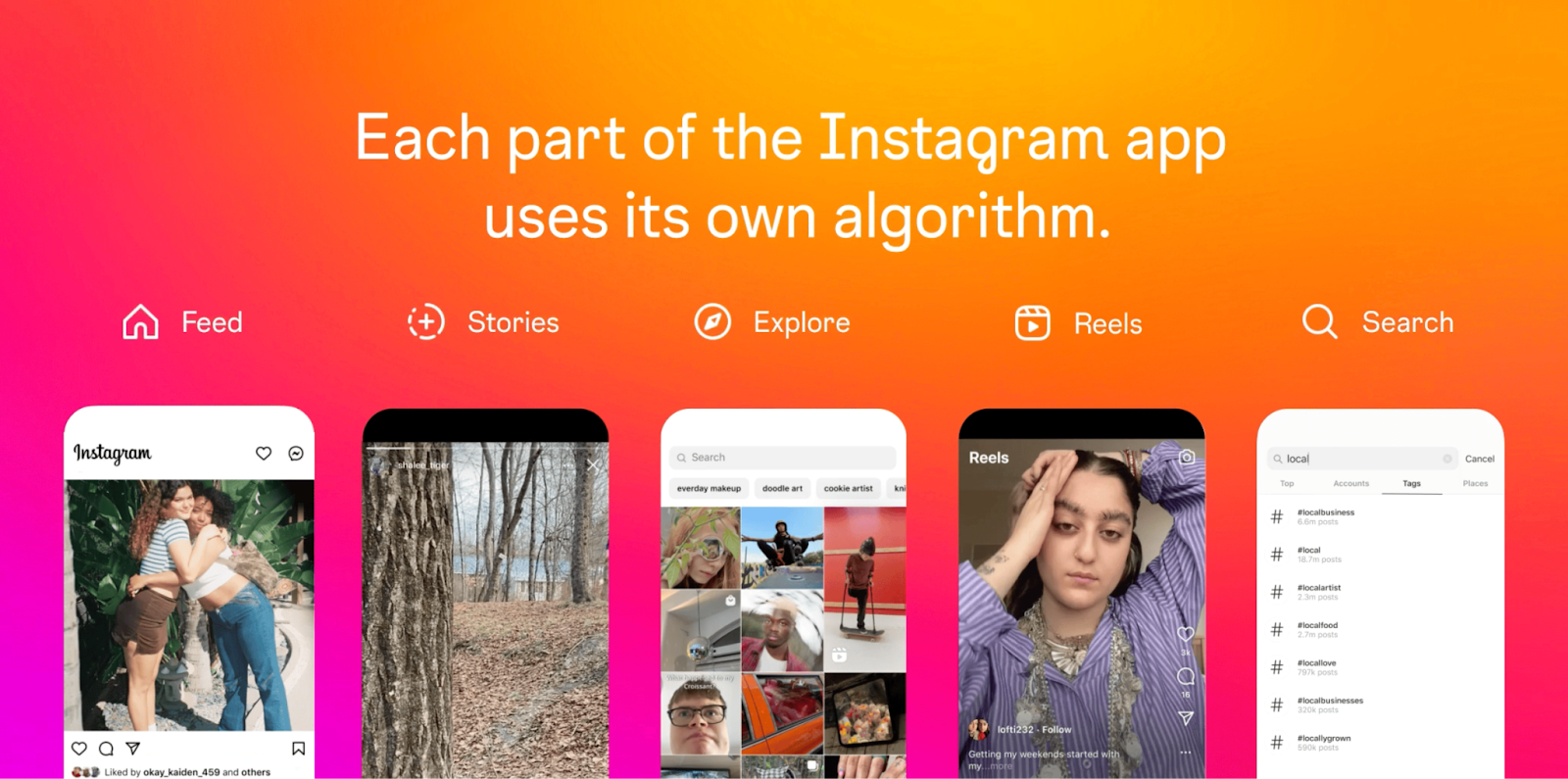 Instagram's algorithms