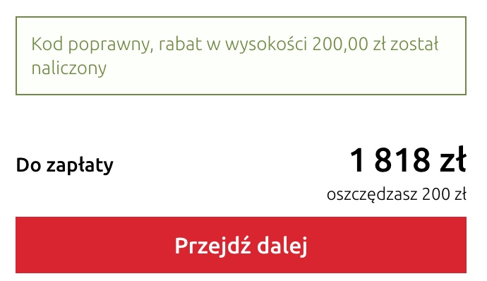 Black Red White kod rabatowy -200 zł