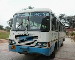 Image of Haryana Roadways Bus Fleet