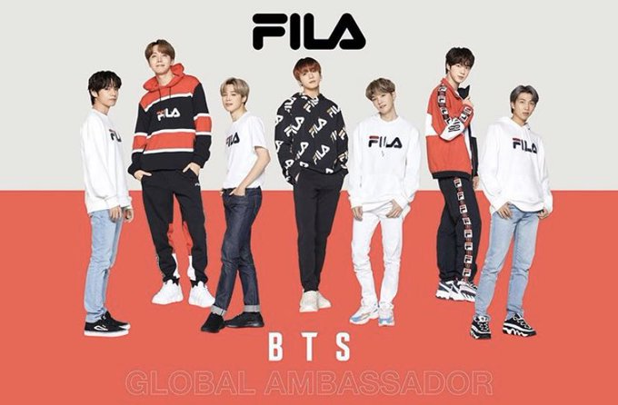 FILA x BTS – BTS Bangtan Archive