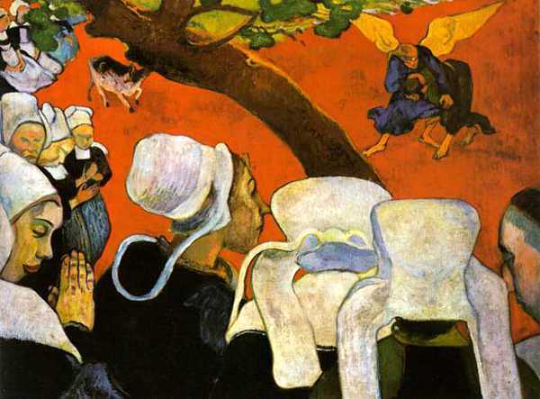 Vision after the Sermon của Paul Gauguin.