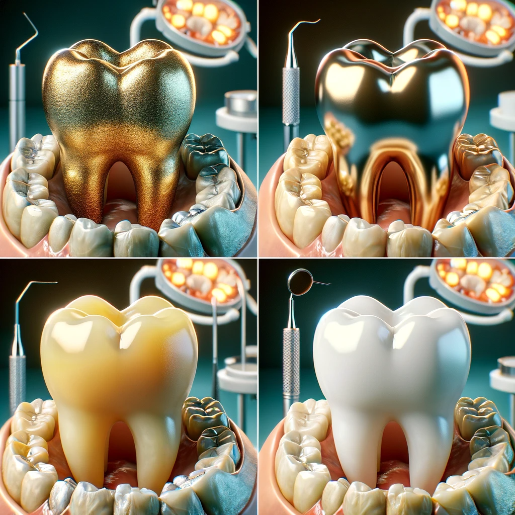 What are the different types of dental fillings