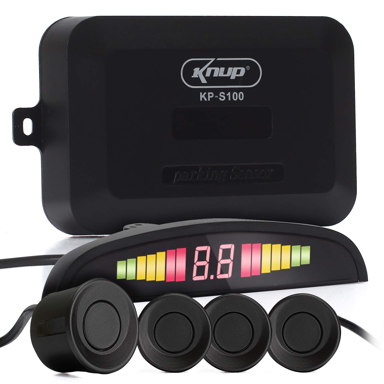 Knup Sensor de Estacionamento com Display de LED Colorido