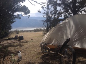 Wild camping near El Morrar
