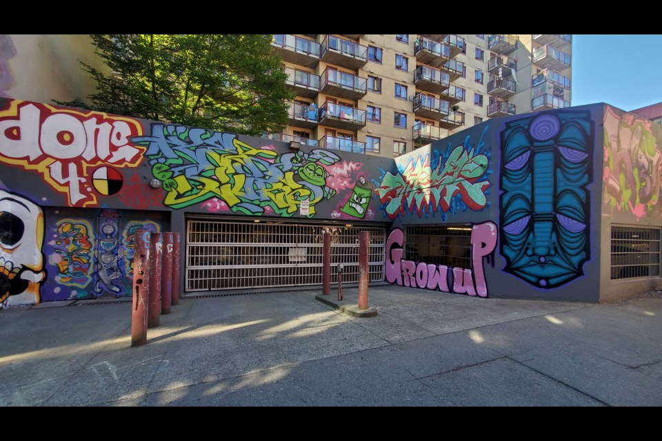 Legal Graffiti Wall