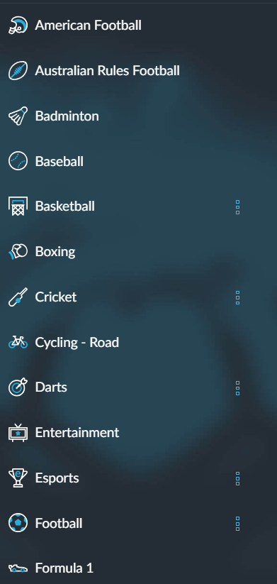 Sports on BetVictor 