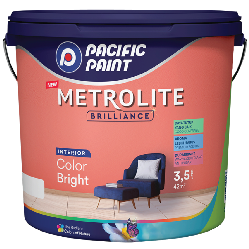 Pacific Paint Metrolite Brilliance Color Bright