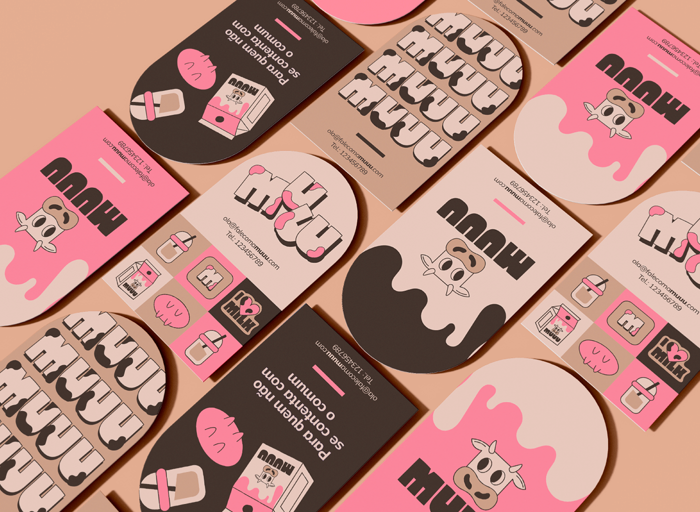 Artifact from the Experience Delight: Muuu Packaging Design & Visual Identity article on Abduzeedo