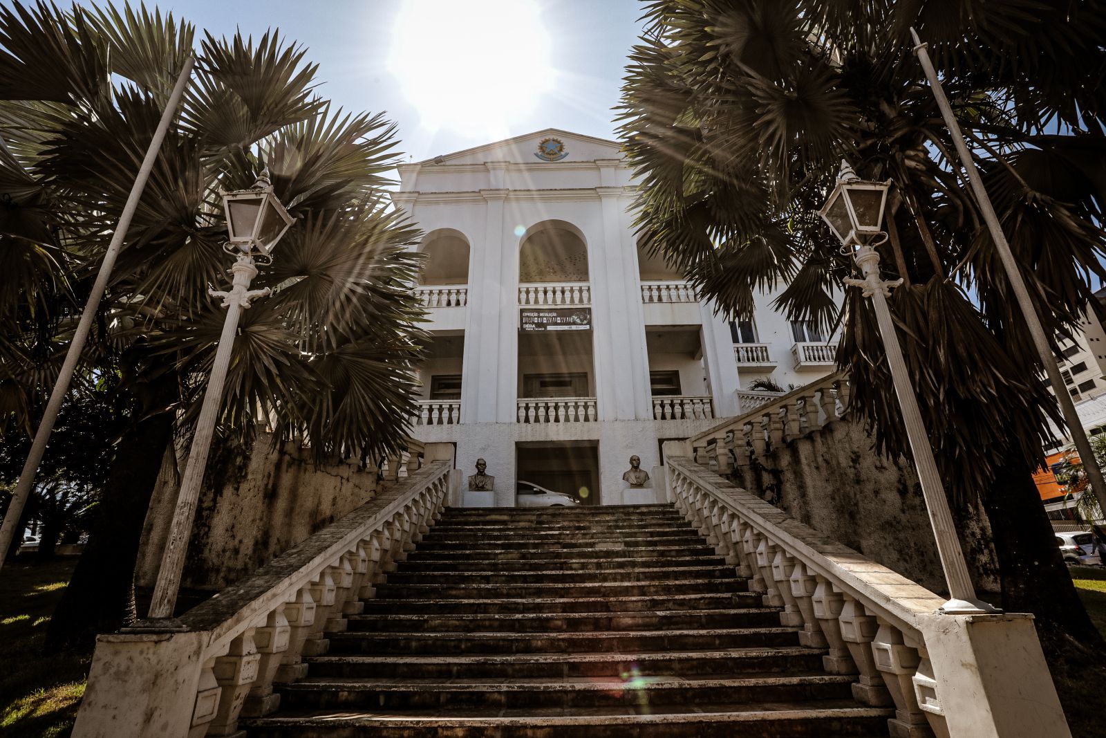 O palácio Presidente Vargas foi inaugurado em 1954