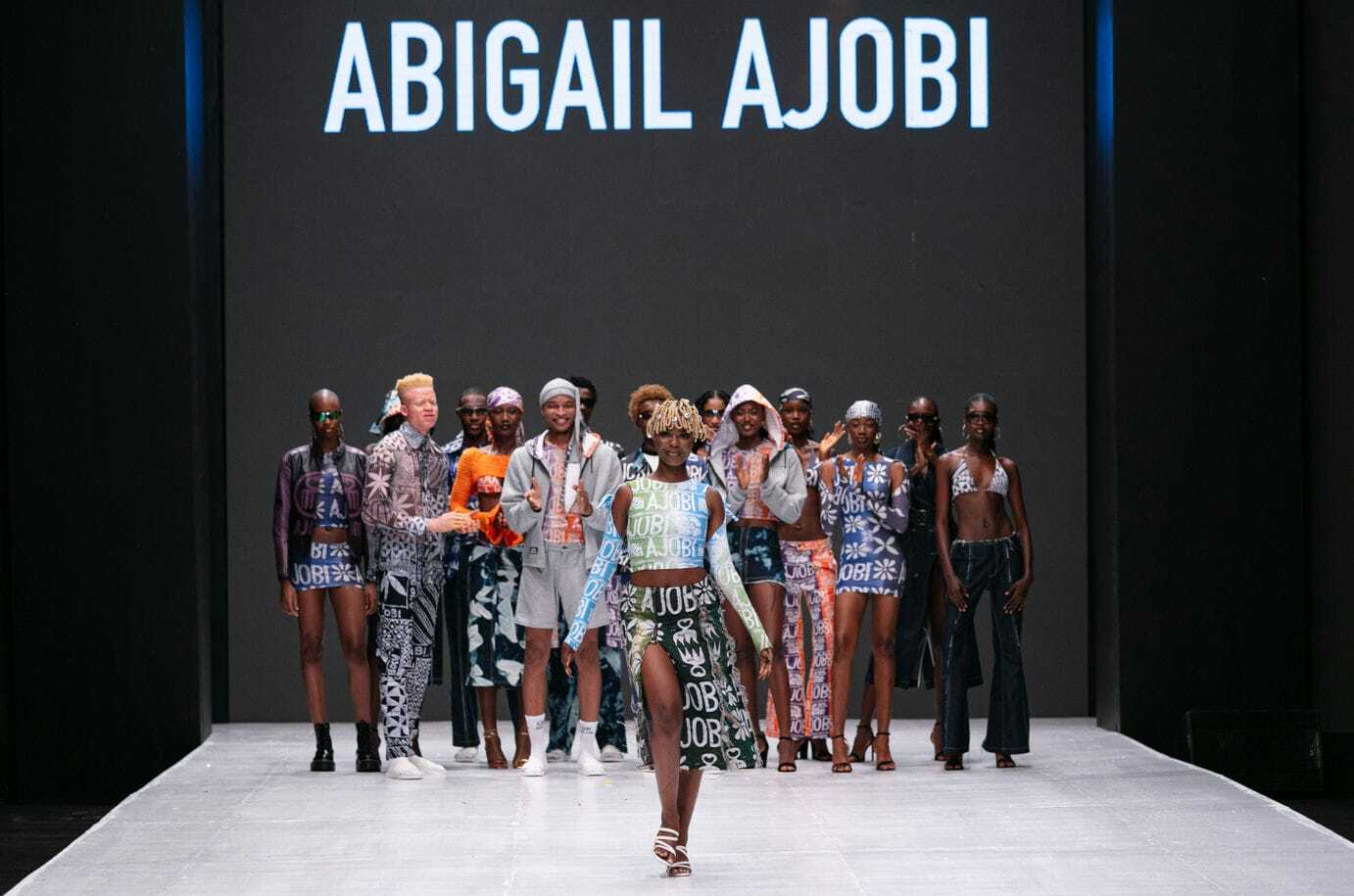 Abigail Ajobi's collection during Lagos FashionWeek 2023 runway show