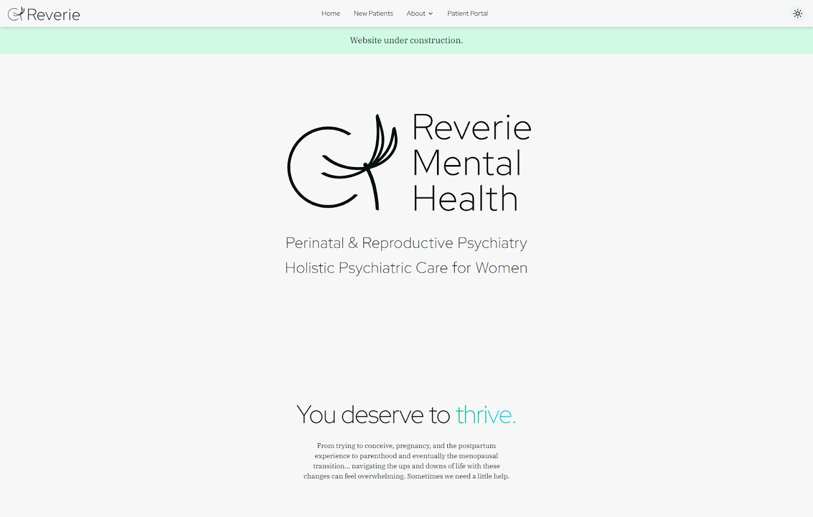 Redesigning a mental health clinic’s website experience