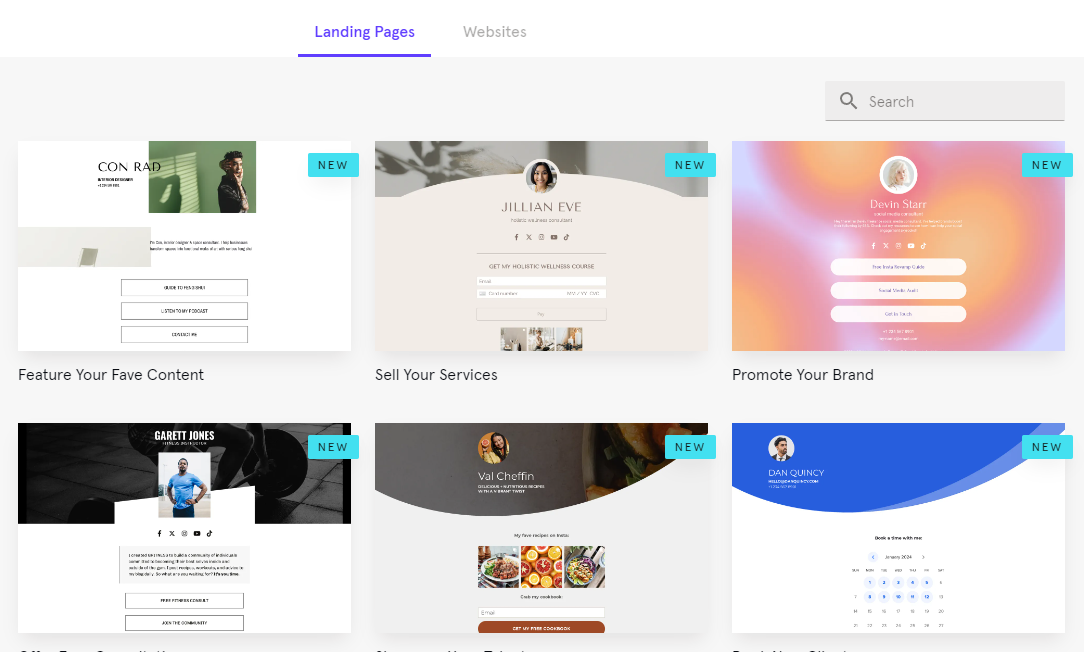 Landing Page Templates for Leadpages