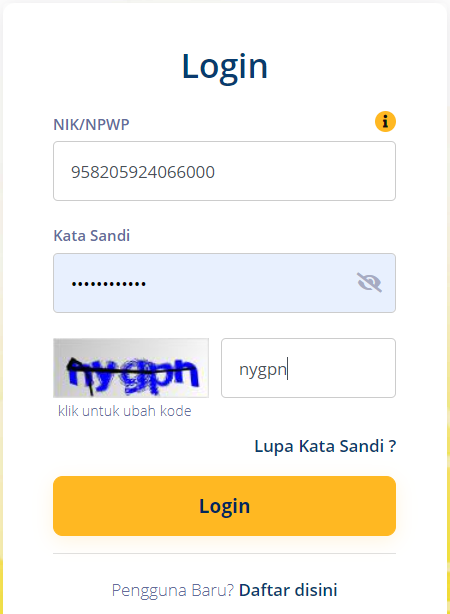 tutorial cara melapor SPT tahunan di DJP online