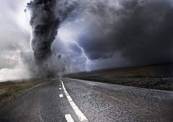 A tornado and a road

Description automatically generated