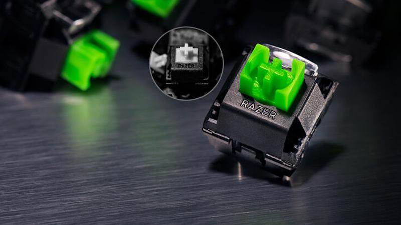 Hầu hết các sản phẩm của Razer đều được trang bị loại switch này