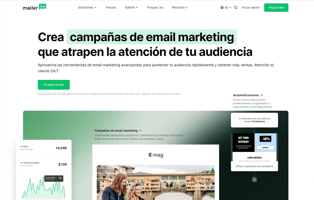 mailerlite alternativa a brevo