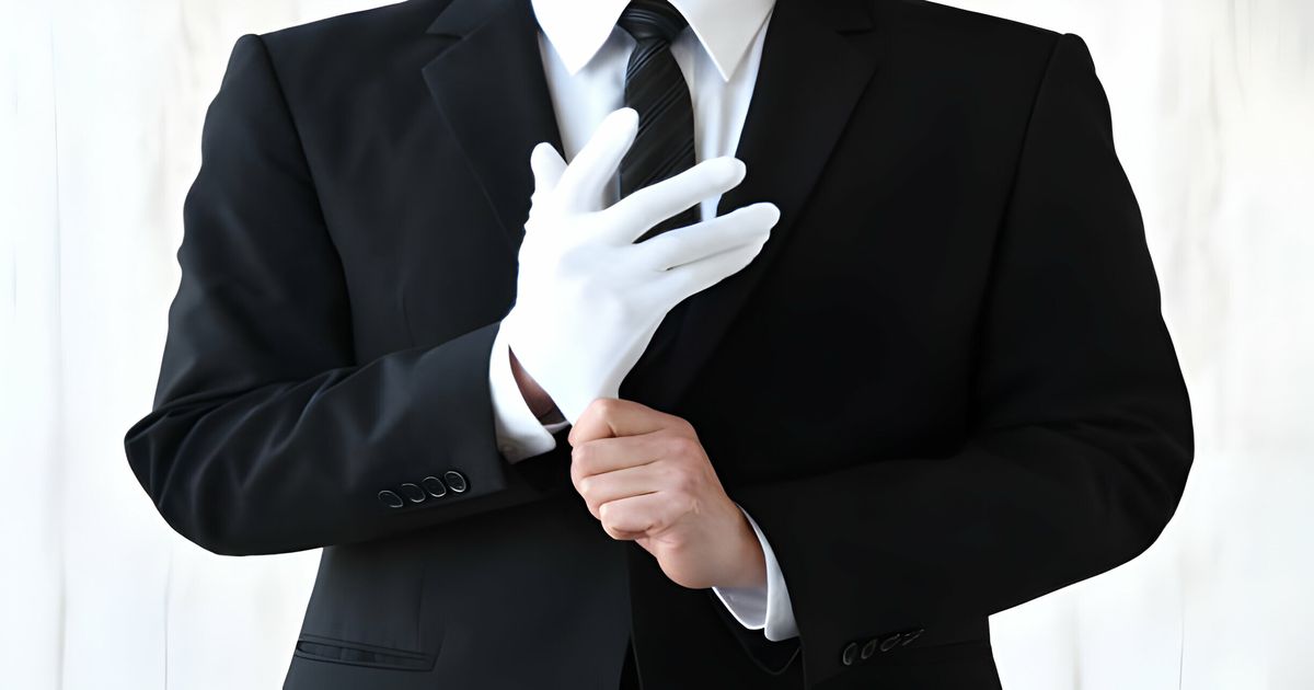 Suit with Gloves