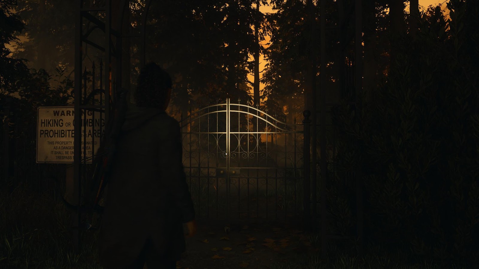 An in game image of Saga Anderson from the game Alan Wake 2. 