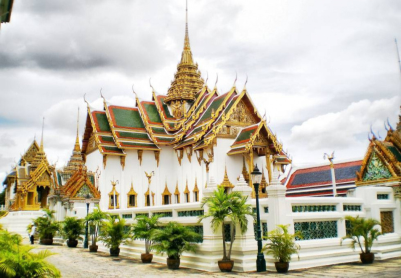 Đẹp khang trang của chùa Wat pho 