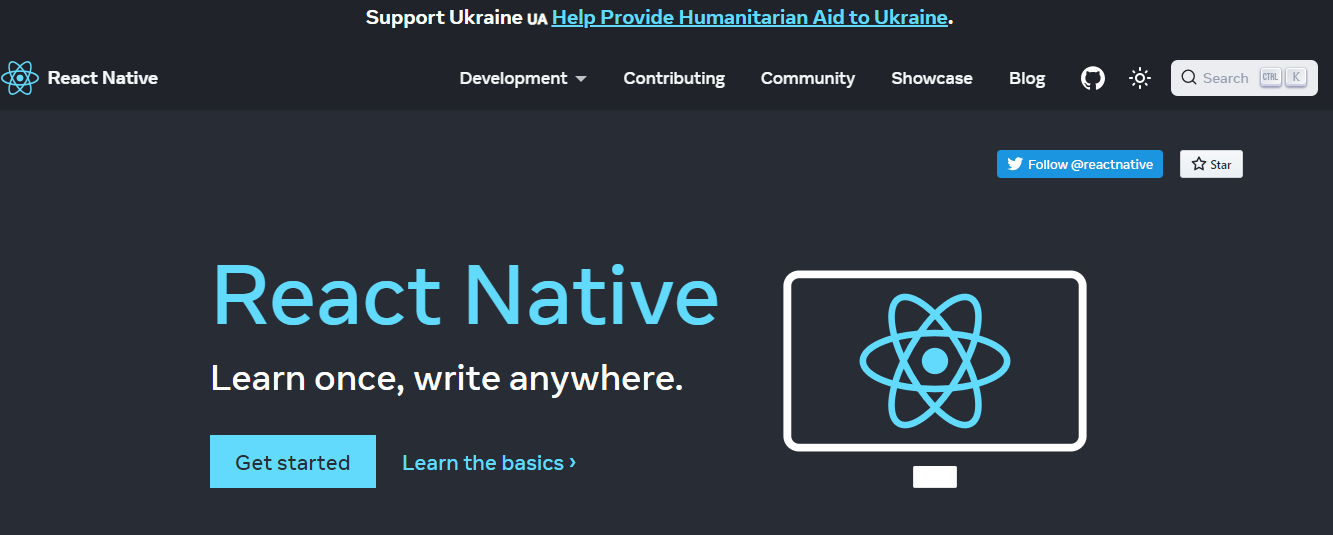 React Native Cross Platform App Development Framework