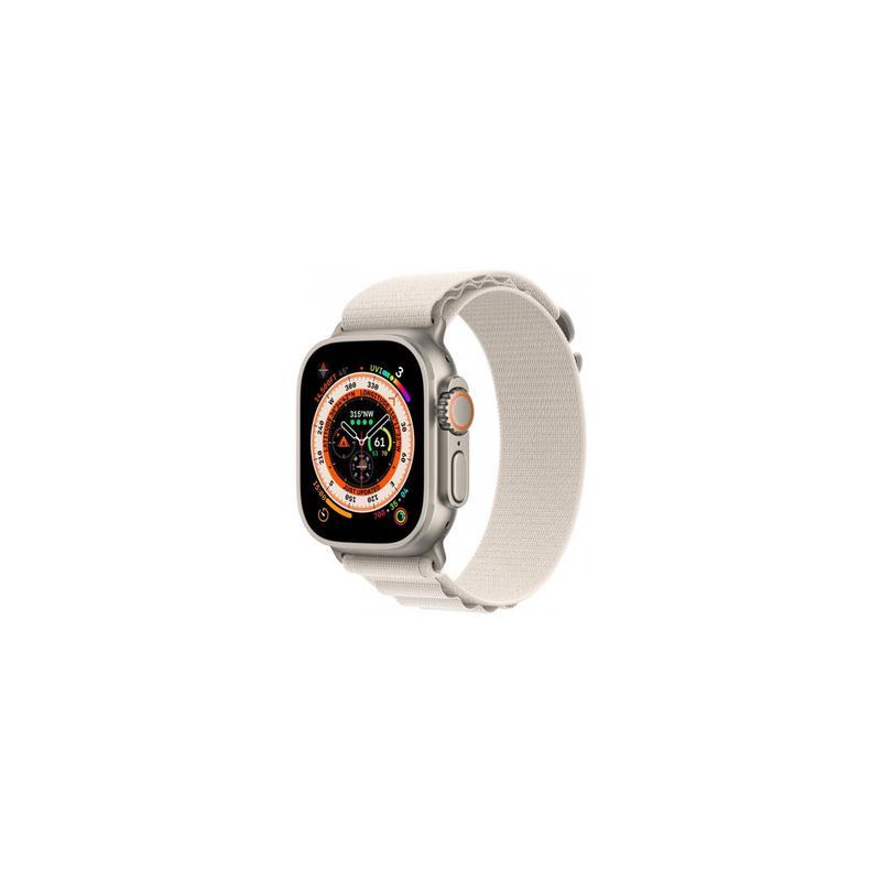 Смарт-часы Apple Watch Ultra GPS + Cellular 49mm Titanium Case with  Starlight Alpine Loop - M. Купить Киев, Львов, Винница, Полтава, Украина.  Интернет-магазин kvshop.com.ua