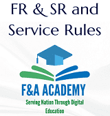FR SR Service Rules
