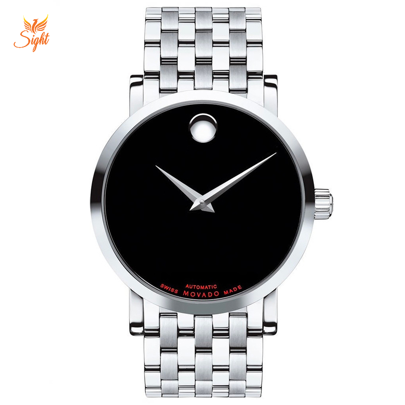 Đồng hồ Movado thường được sử dụng các chất liệu như thép không gỉ, da cao cấp bền bỉ