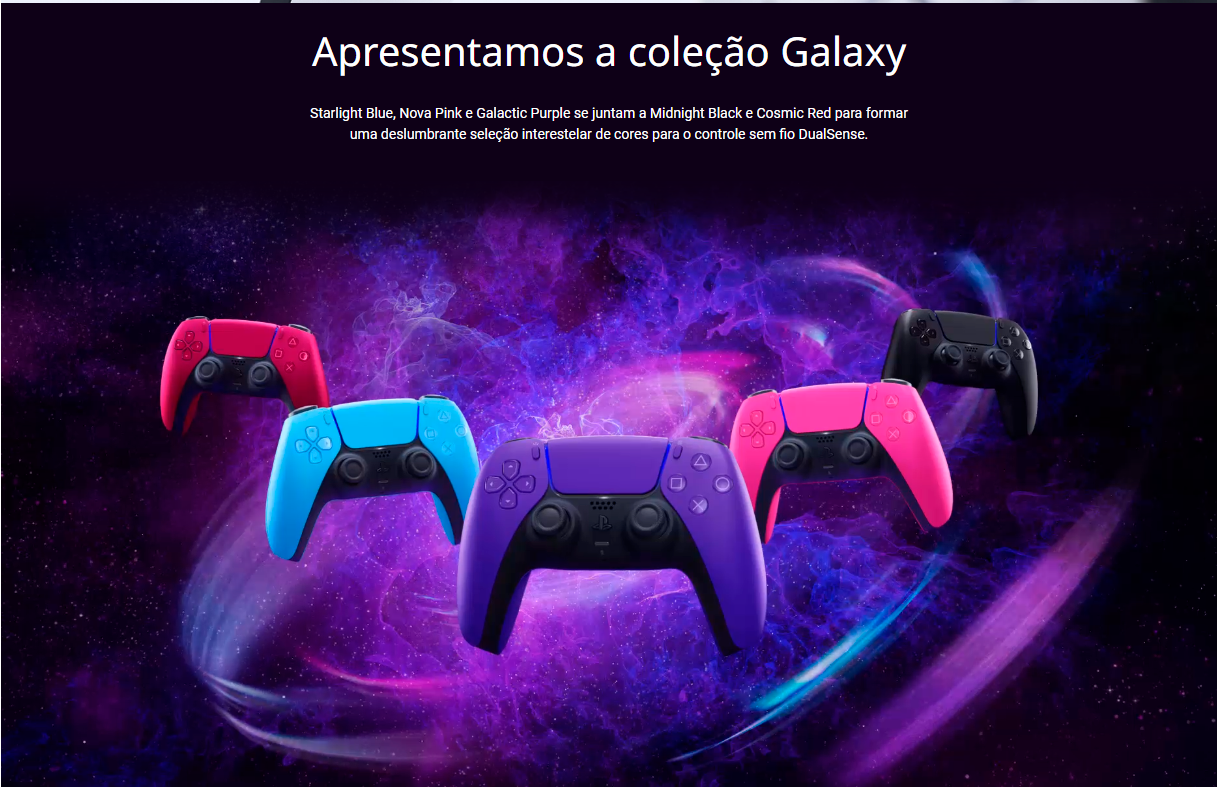 Controle Sony DualSense Nova Pink - PS5 Usado - Mundo Joy Games - Venda,  Compra e Assistência em Games e Informática