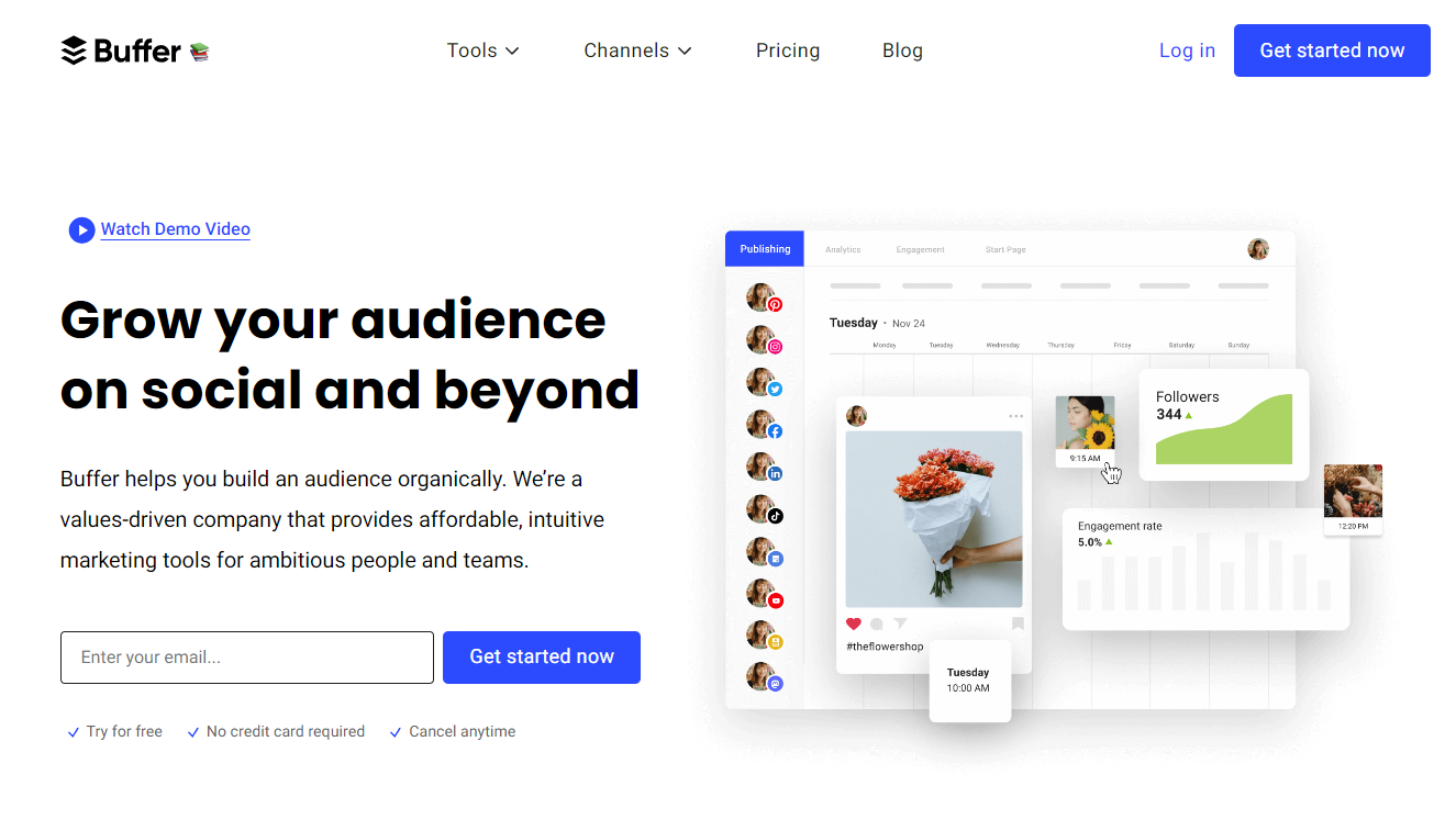 Grow your audience on social and beyond with Buffer