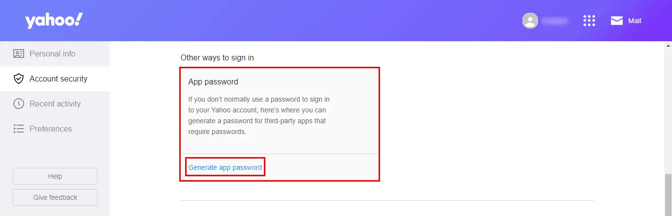 Step 2: Generate an App-Specific Password