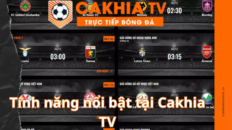 Cakhia-tv.space nơi kết nối đam mê bóng đá cho mọi nhà
