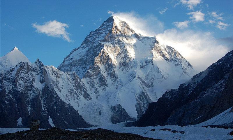 Celebrating 60 years of K2, with the Pakistani flag on top - Pakistan -  DAWN.COM